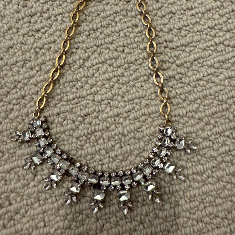 Jcrew Crystal Necklace